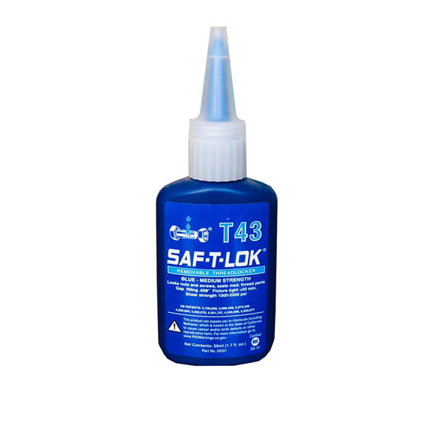 چسب قفل سیف تی لاک مدل T43 حجم 50 میلی لیتر