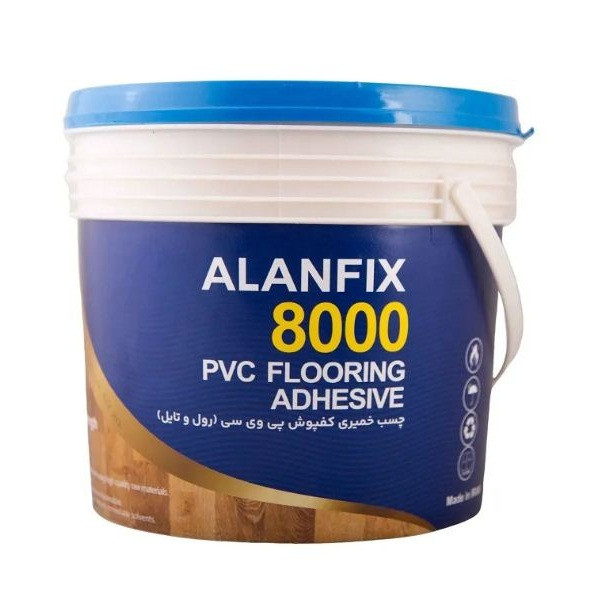 چسب خمیری کفپوش آلان فیکس مدل PVC8000 وزن 4 کیلوگرم