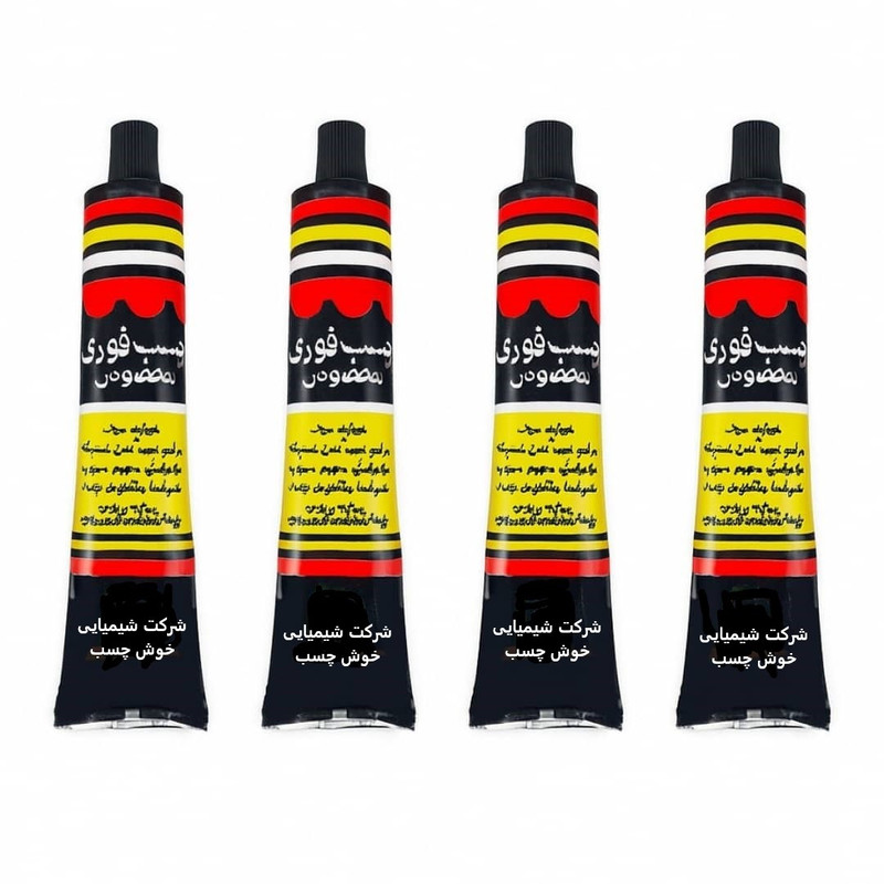 چسب مایع فوری خوش چسب مدل M8 حجم 35 میلی لیتر بسته 4 عددی