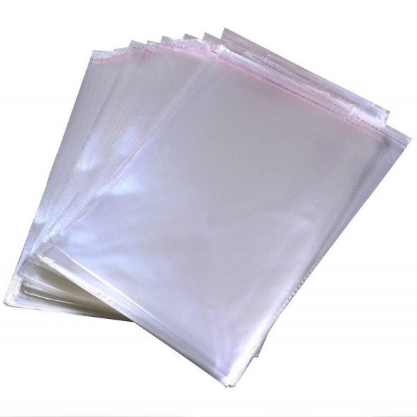سلفون بسته بندی مدل لبه چسب دار 30x20 بسته 100 عددي