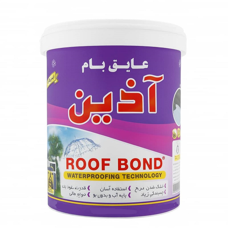 عایق بام خوش چسب مدل آذین حجم 1 کیلو گرمی