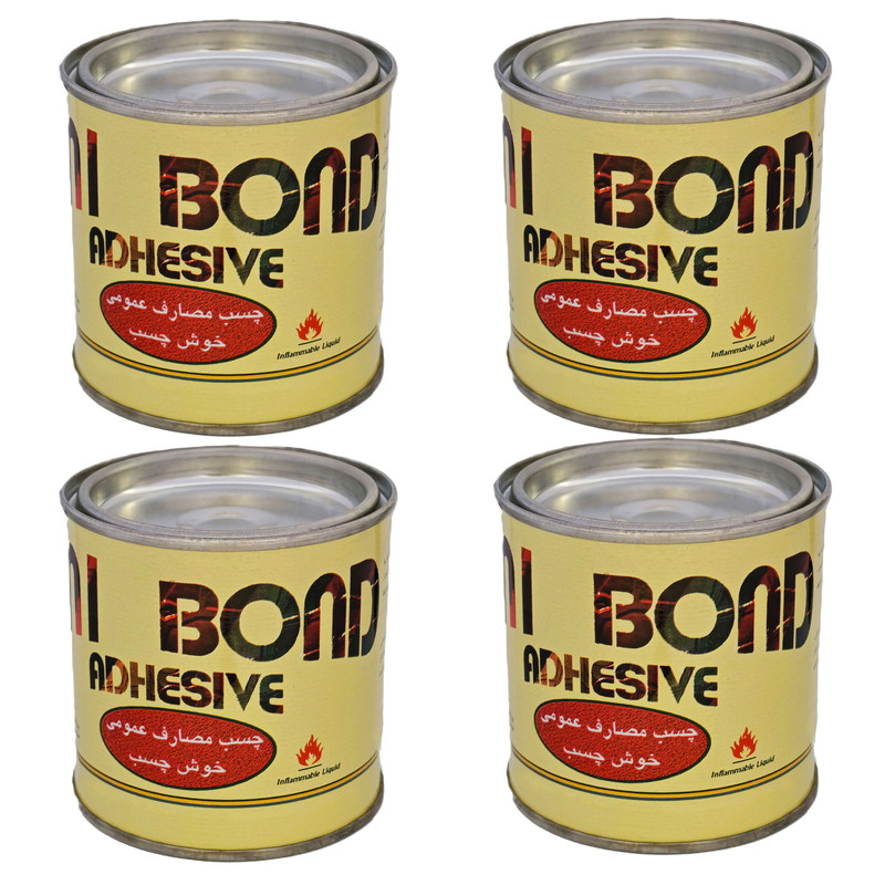چسب همه کاره خوش چسب مدل Uni Bond حجم 250 میلی لیتر بسته 4 عددی