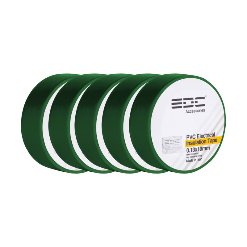 نوار چسب برق ای دی سی مدل PVC بسته 5 عددی