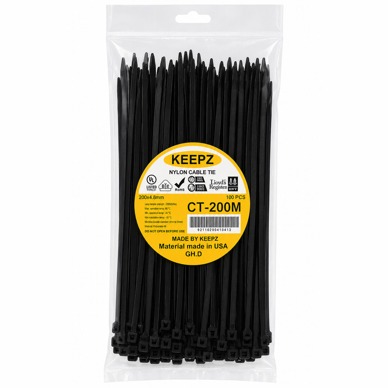 بست کمربندی کیپز مدل 4.8mm سایز 20 سانتی متر