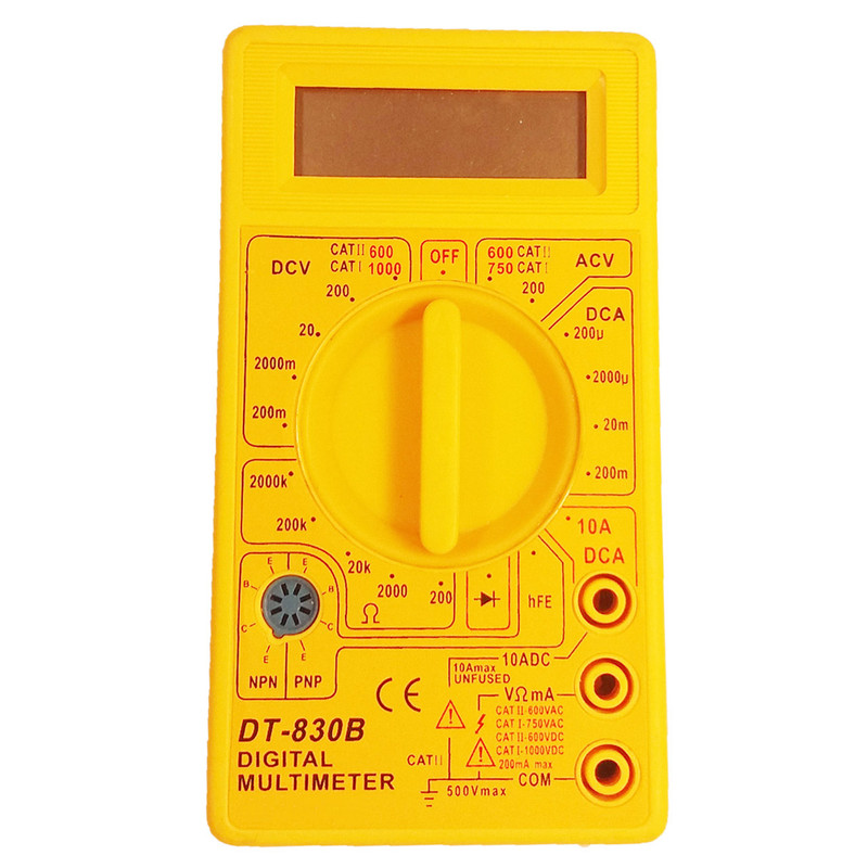 مولتی متر دیجیتالی مدل DT-830B