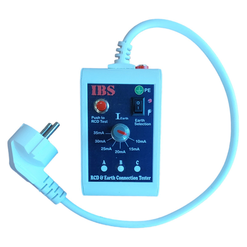 تستر کلید جریان نشتی و ارت مدل IBS_v1