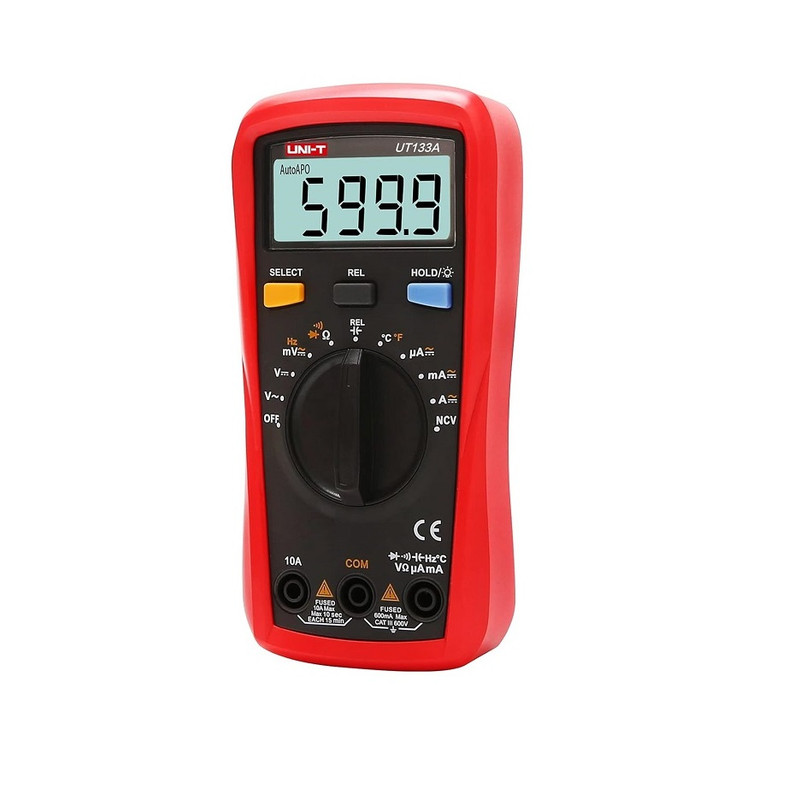 مولتی متر دیجیتال 600 آمپر  یونی-تی مدل UT-133A
