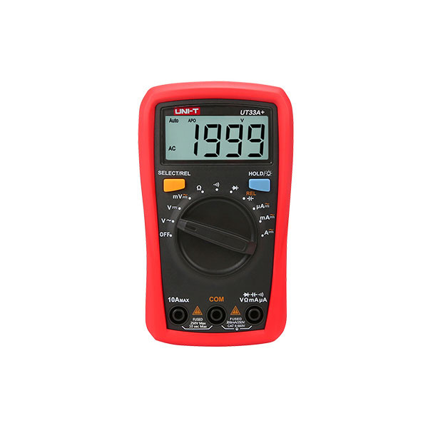 مولتی متر دیجیتال یونی-تی مدل UT-33A PLUS