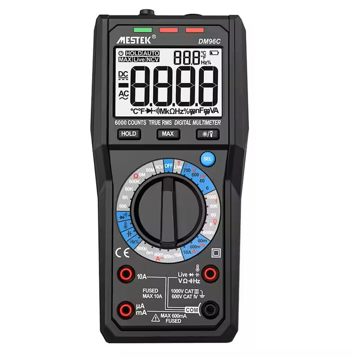 مولتی متر دیجیتال مستک مدل DM96C
