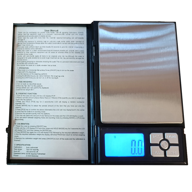 ترازو دیجیتال مدل NOTEBOOK