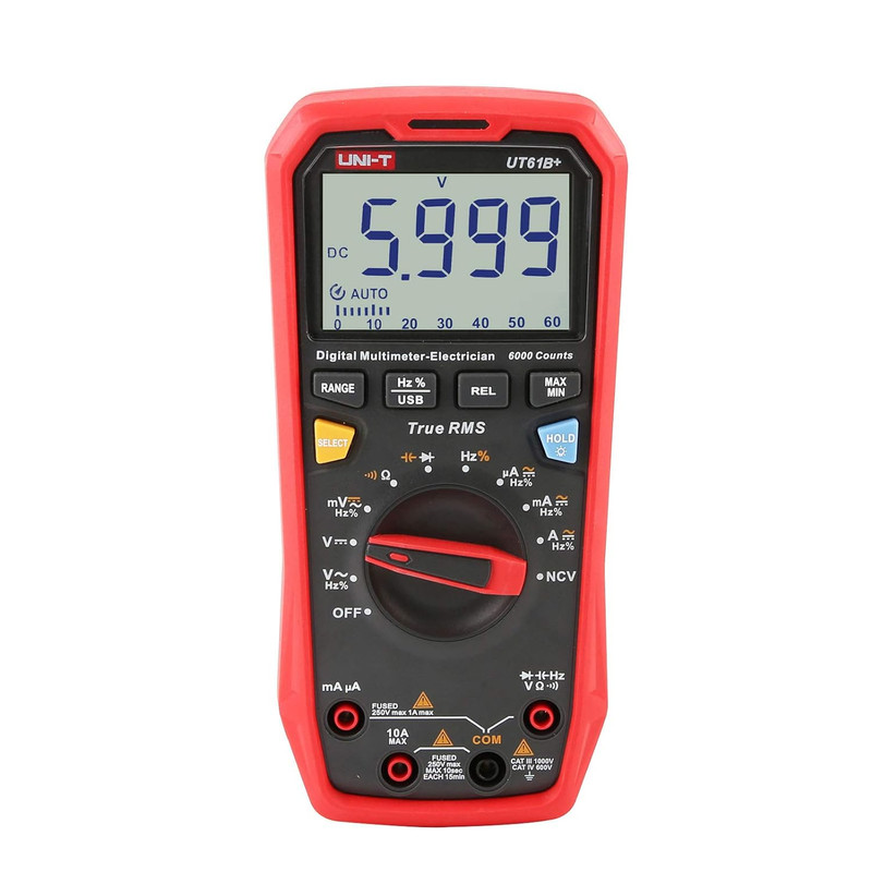 مولتی متر دیجیتال یونی-تی مدل UT61B+