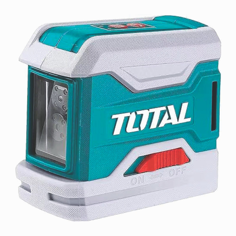 تراز لیزری 180 درجه 2 خط نور قرمز توتال مدل TLL-156506