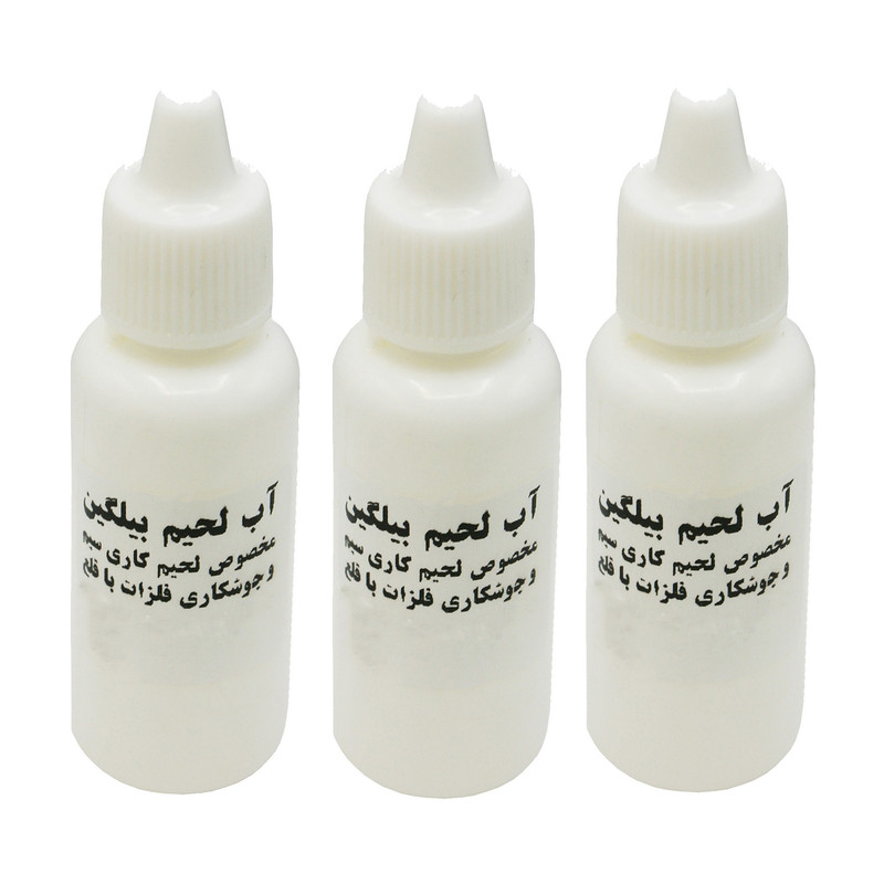 مایع فلاکس لحیم کاری بیلگین مدل A75 حجم 25 میلی لیتر بسته 3 عددی