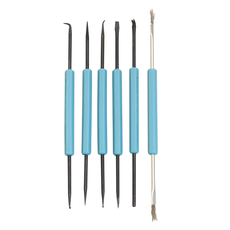 مجموعه 6 عددی ابزار لحیم کاری مدل SA-10 کد 2