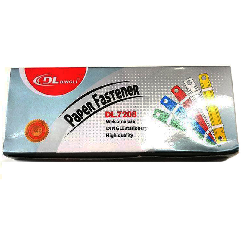 گیره پوشه دی ال کد CLRPP بسته 50 عددی رنگی