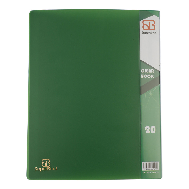 کلر بوک سوپر بایند مدل 20 برگ کد cb-A4 20