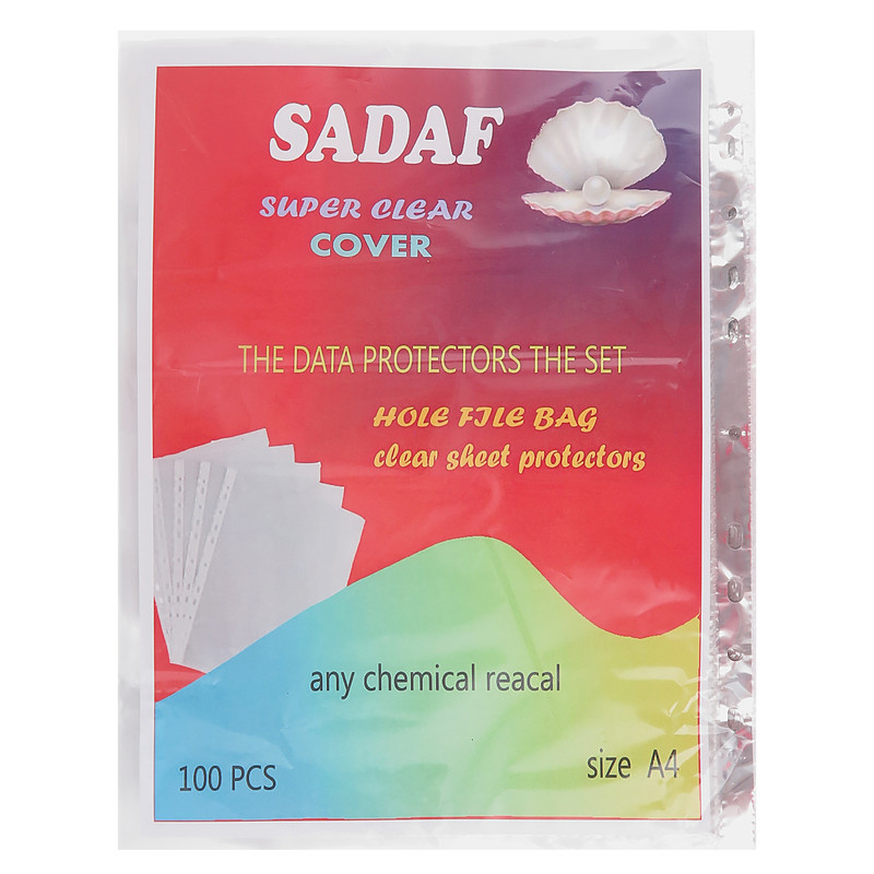 کاور کاغذ A4 صدف مدل 04 بسته 100 عددی