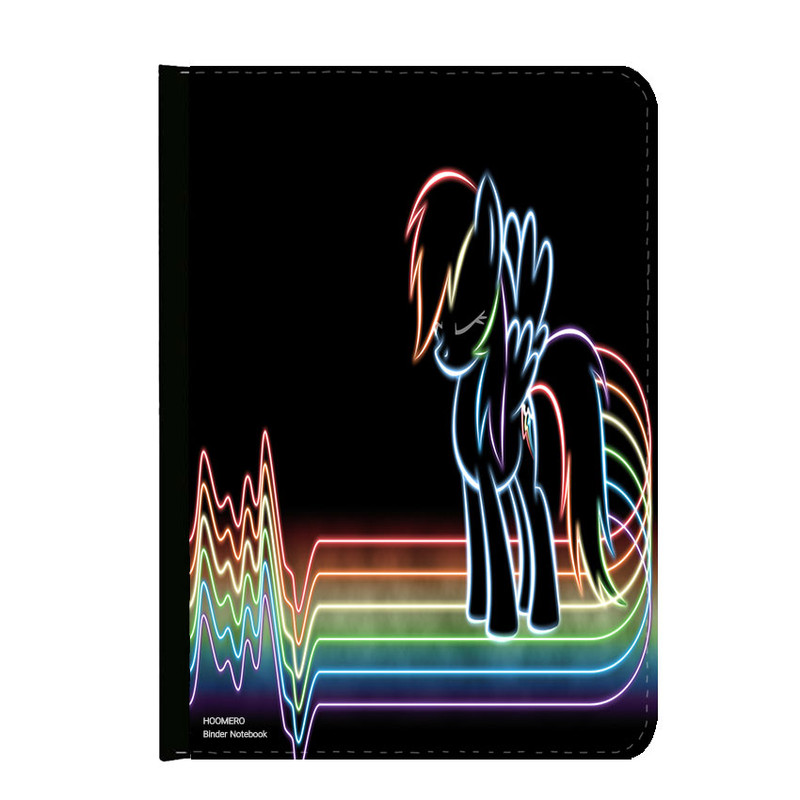 کلاسور هومرو مدل KL2204 طرح دخترونه فانتزی My Little Pony