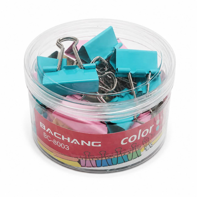 گیره کاغذ باچانگ کد 8803 بسته 24 عددی
