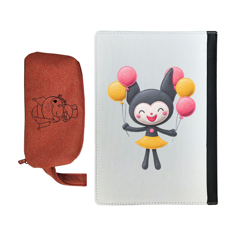 کلاسور مدل cute Kuromi به همراه جامدادی