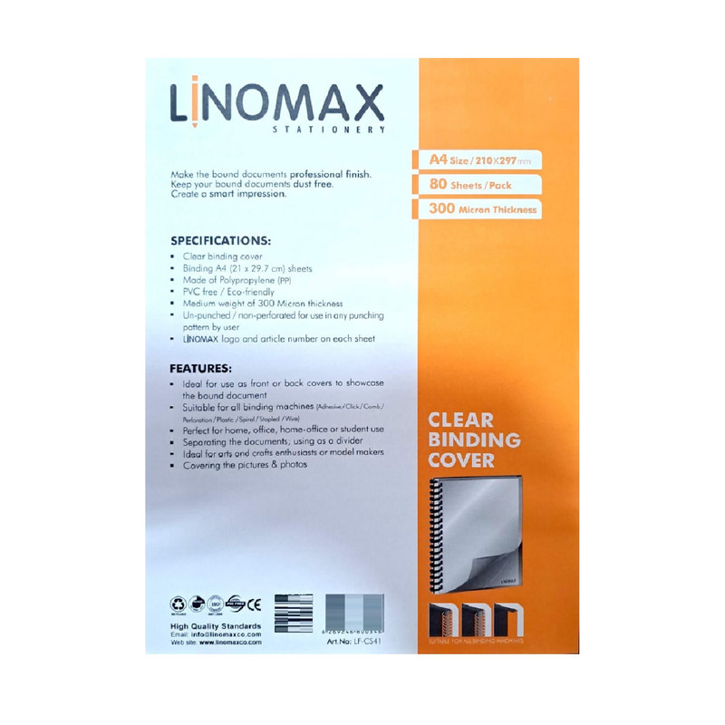 طلق لینومکس مدل LF-CS41 بسته 80 عددی