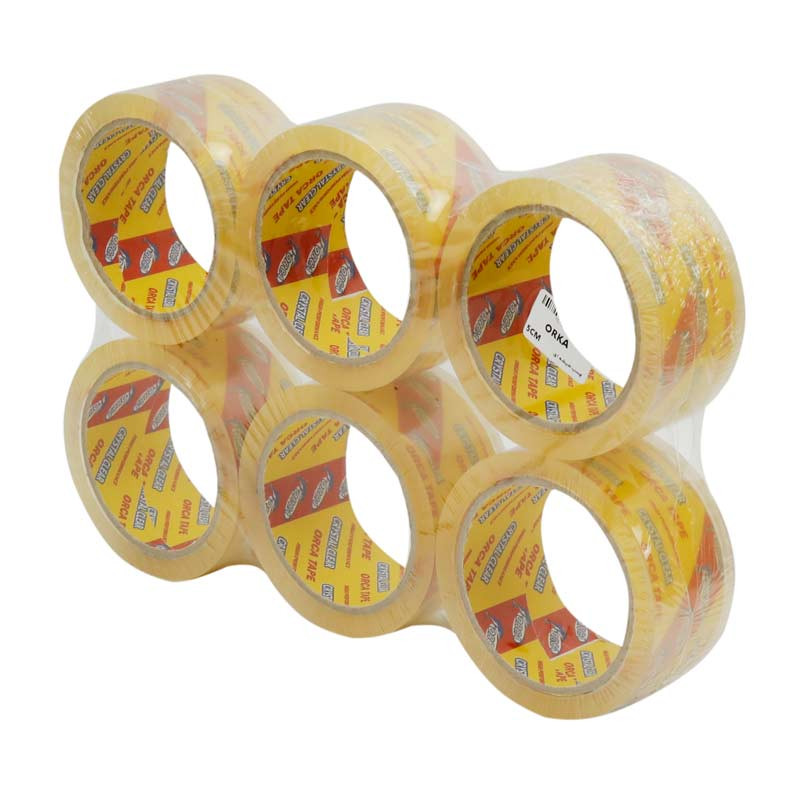 چسب نواری اورکا پر یارد کد 9 عرض 5 سانتی متر بسته 6 عددی