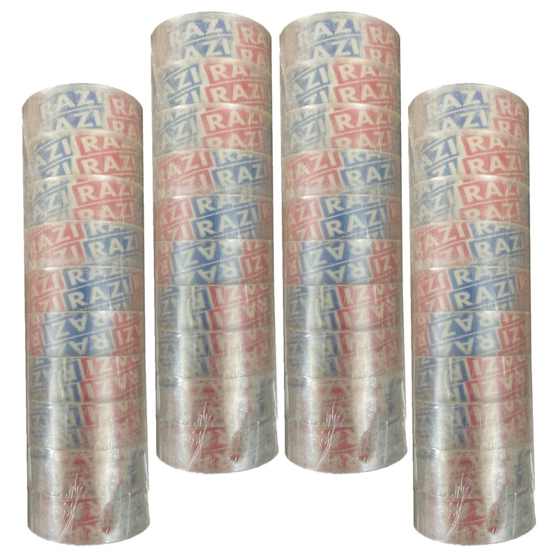 چسب نواری رازی کد 22 عرض 1.8 سانتی متر بسته 40 عددی