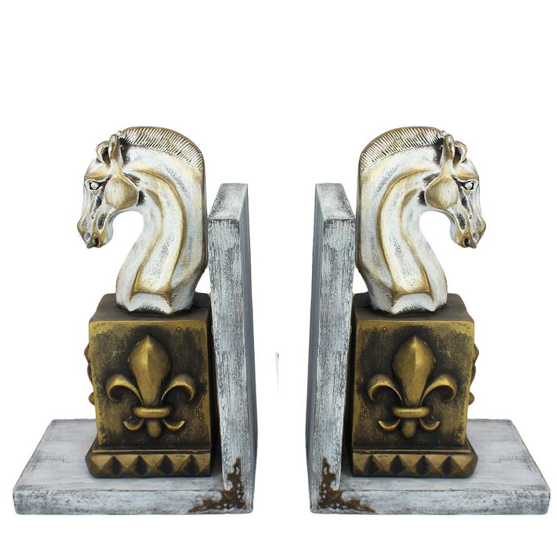 نگهدارنده کتاب نمدل اسب مجموعه 2 عددی