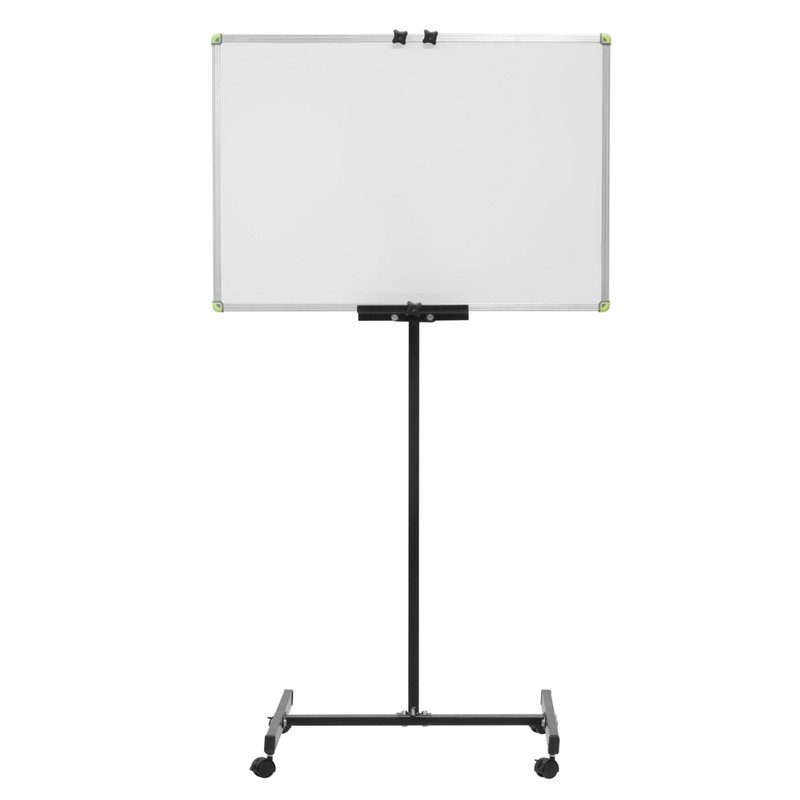 تخته وایت برد کد mosi4 سایز 60×80 سانتی متری به همراه پایه نگهدارنده